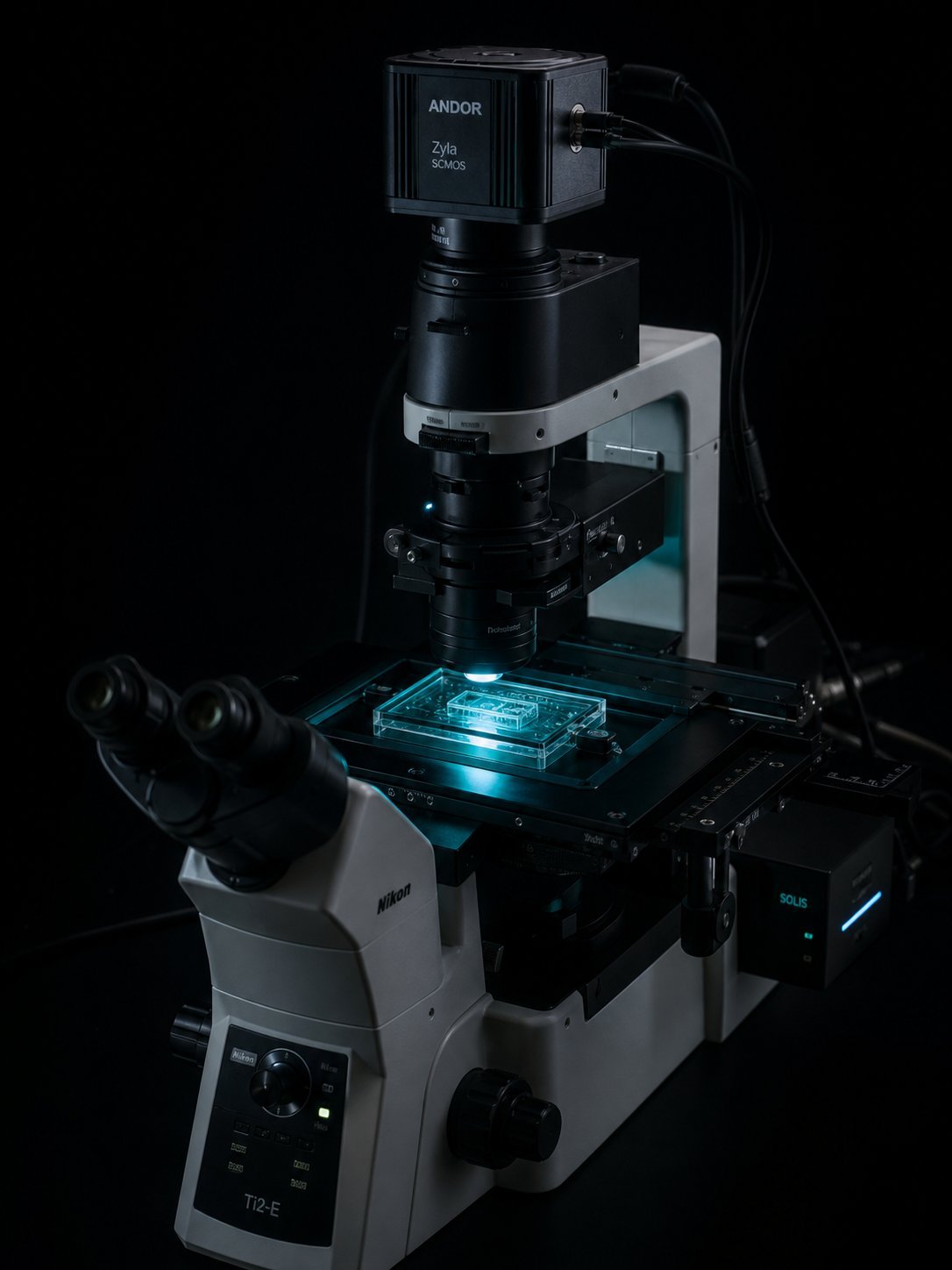 Illustrative microscope imaging setup